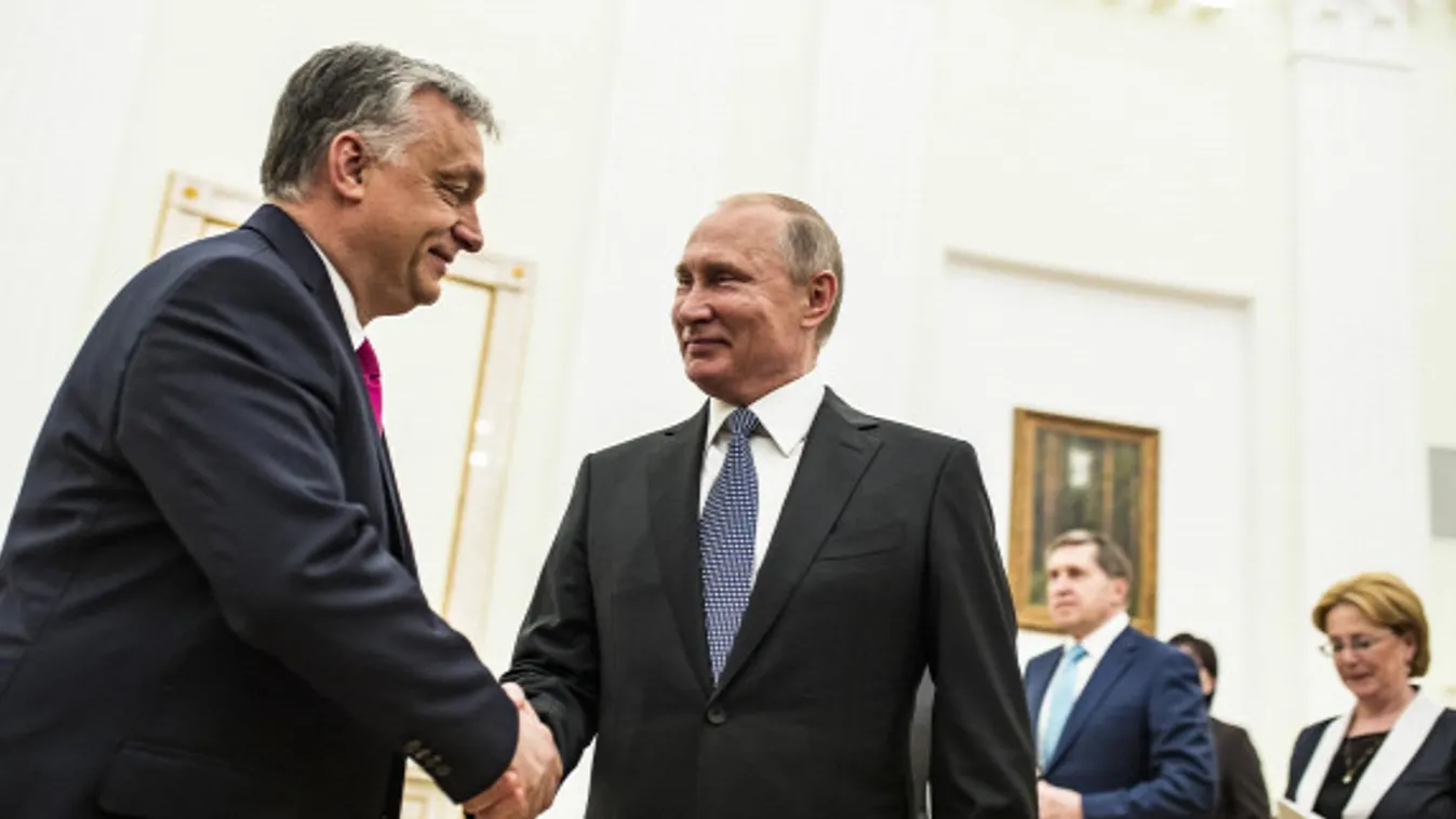Orbán Viktor ma fogadja Vlagyimir Putyint
