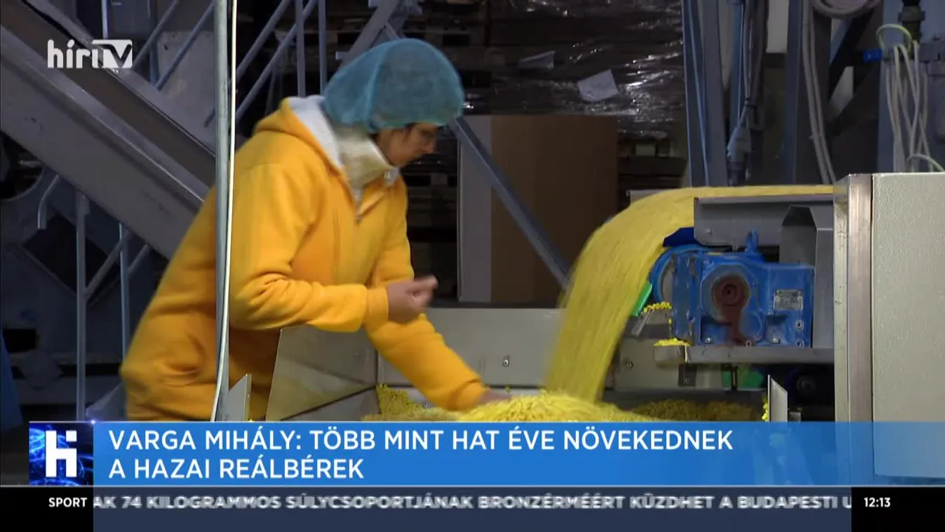 Varga Mihály: Több mint hat éve növekednek a reálbérek