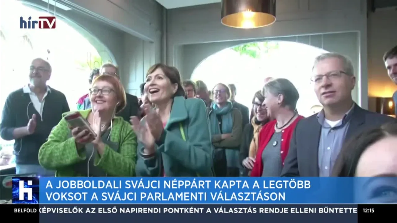 A jobboldali Svájci Néppárt kapta a legtöbb voksot a svájci parlamenti választásokon