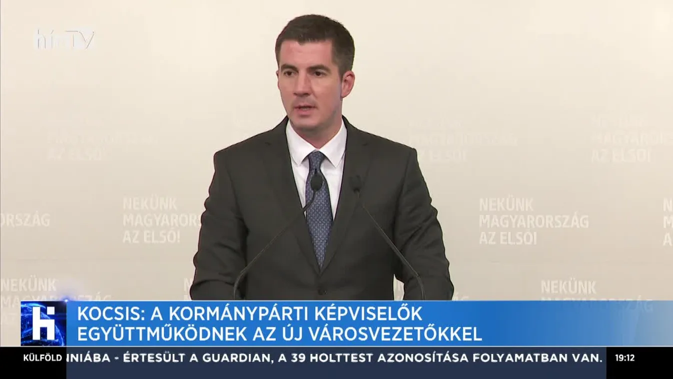 Kocsis: A kormánypárti képviselők együttműködnek az új városvezetőkkel