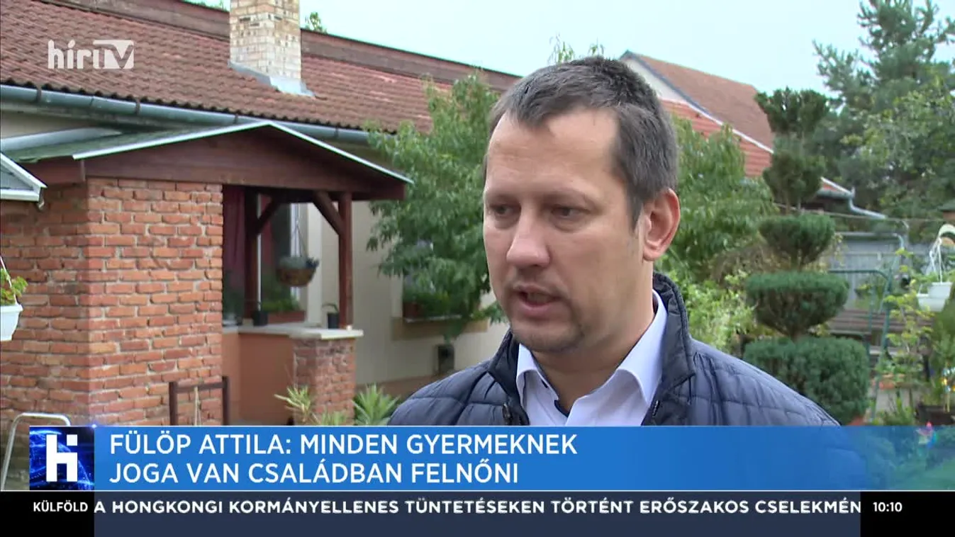 Fülöp Attila: Minden gyermeknek joga van családban felnőni