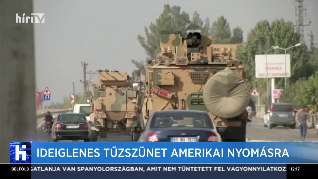 Ideiglenes tűzszünet amerikai nyomásra