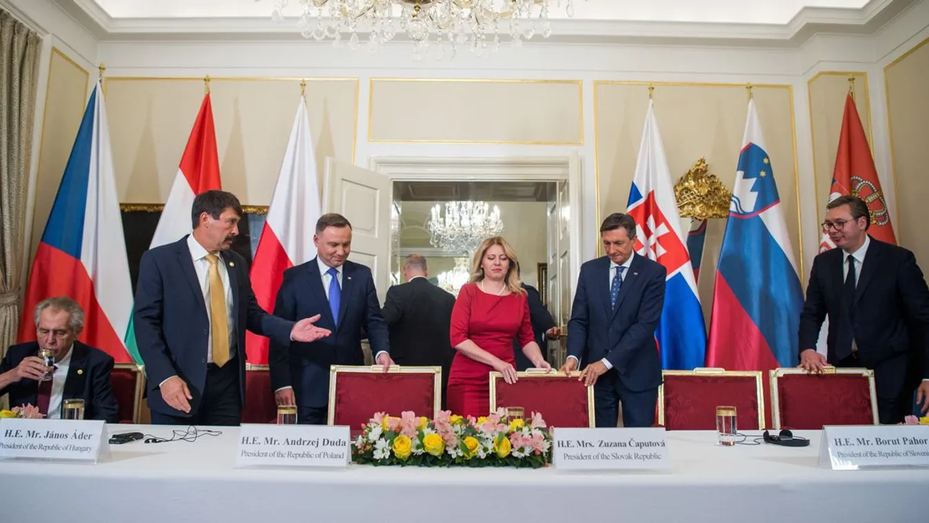 Áder János: A V4-ek az EU kohéziós és a mezőgazdasági alapjainak szinten tartását szorgalmazzák