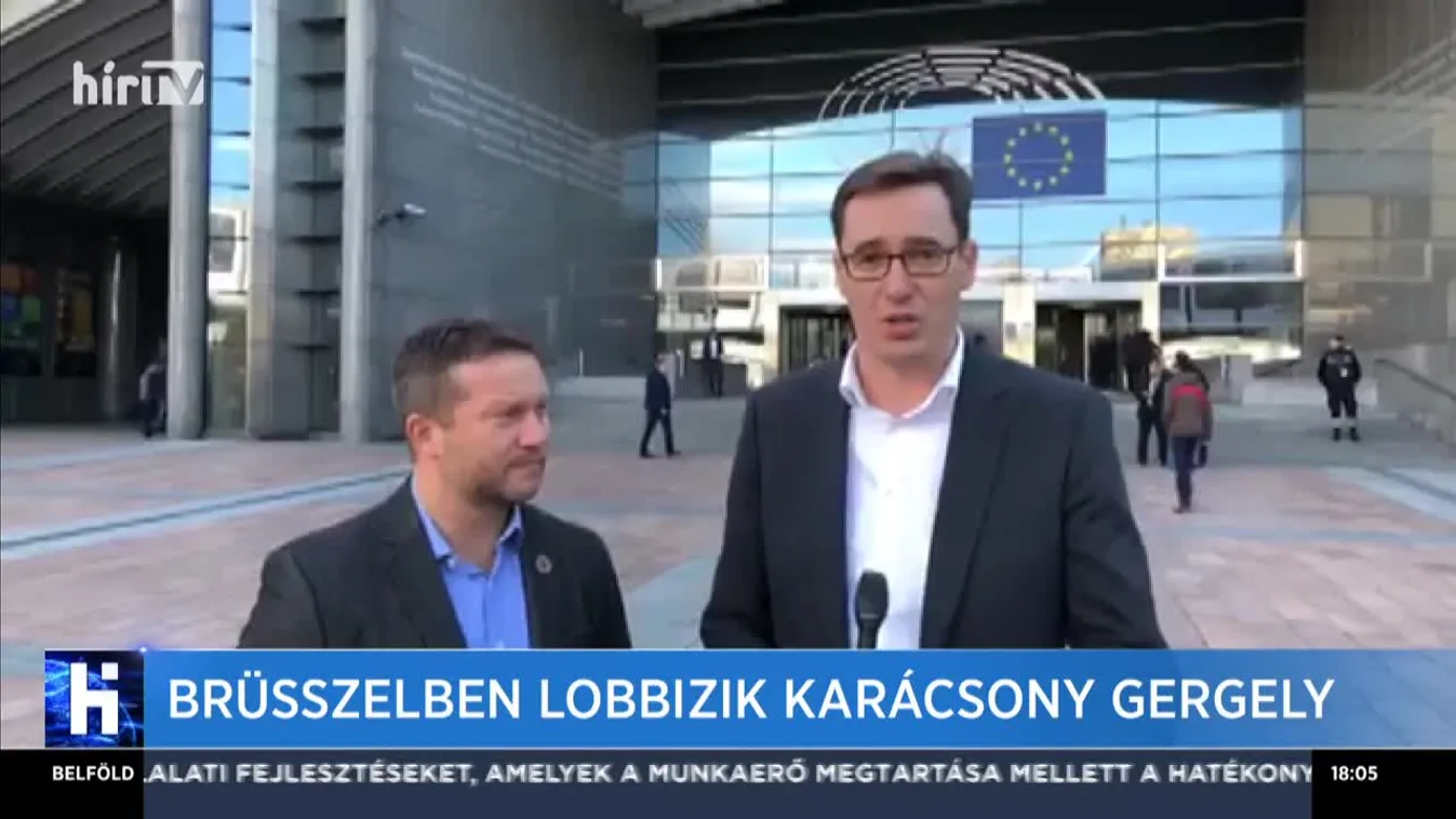 Brüsszelben lobbizik Karácsony Gergely