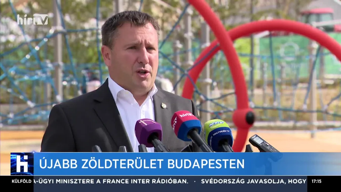 Újabb zöldterület Budapesten