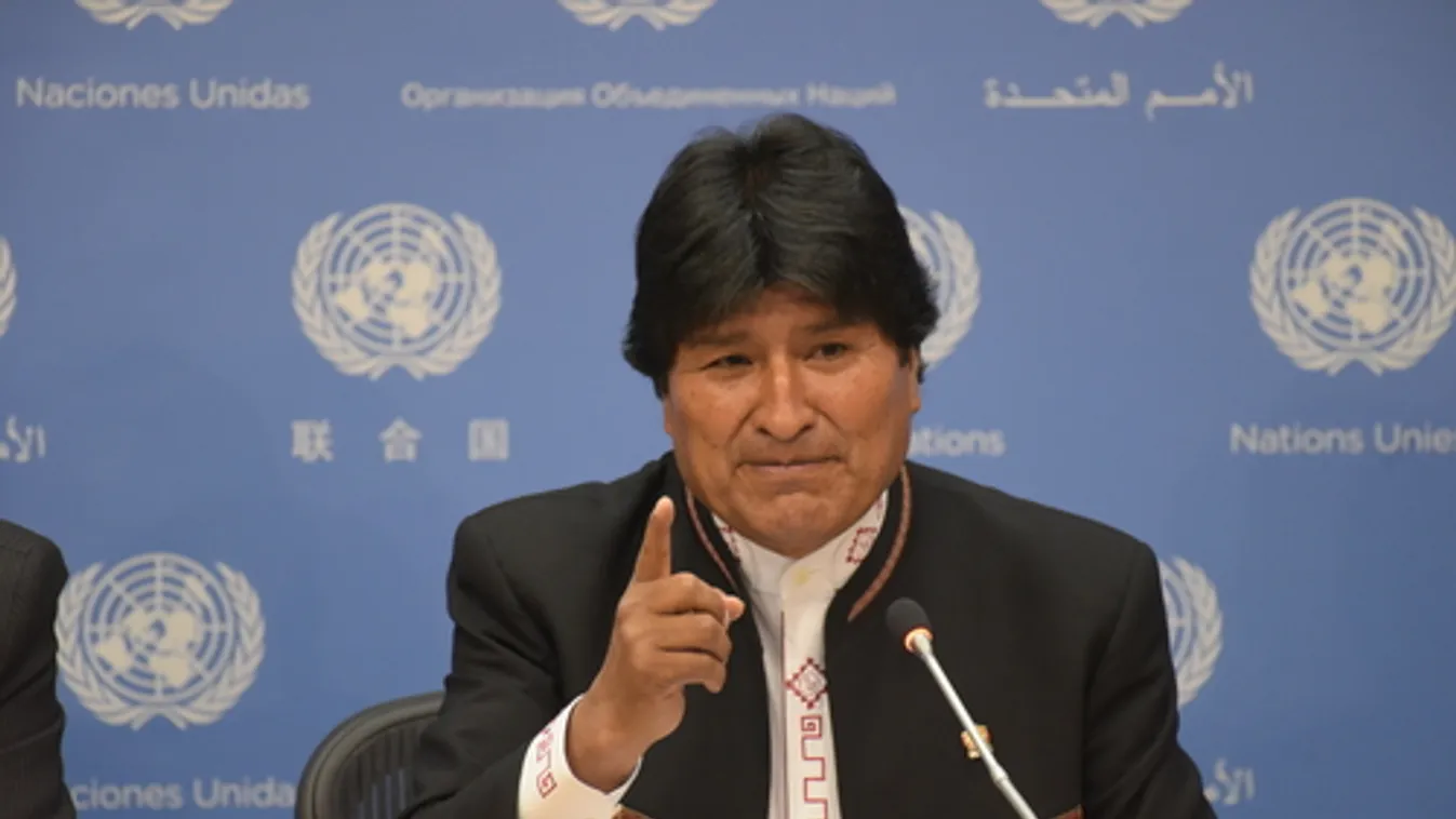 Morales bejelentette választási győzelmét a bolíviai elnökválasztás első fordulója után