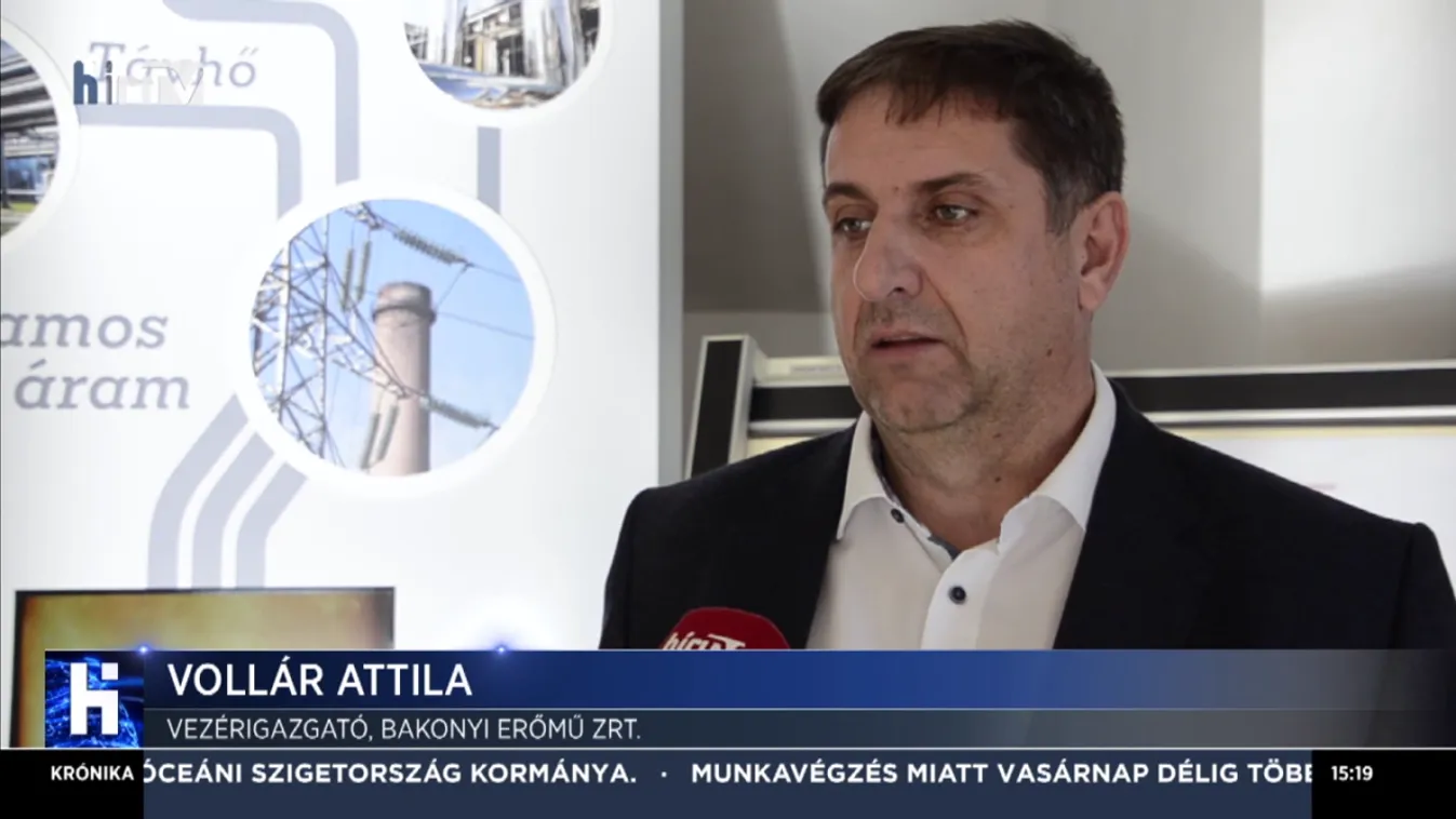 Demonstráció a bakonyi erőmű előtt