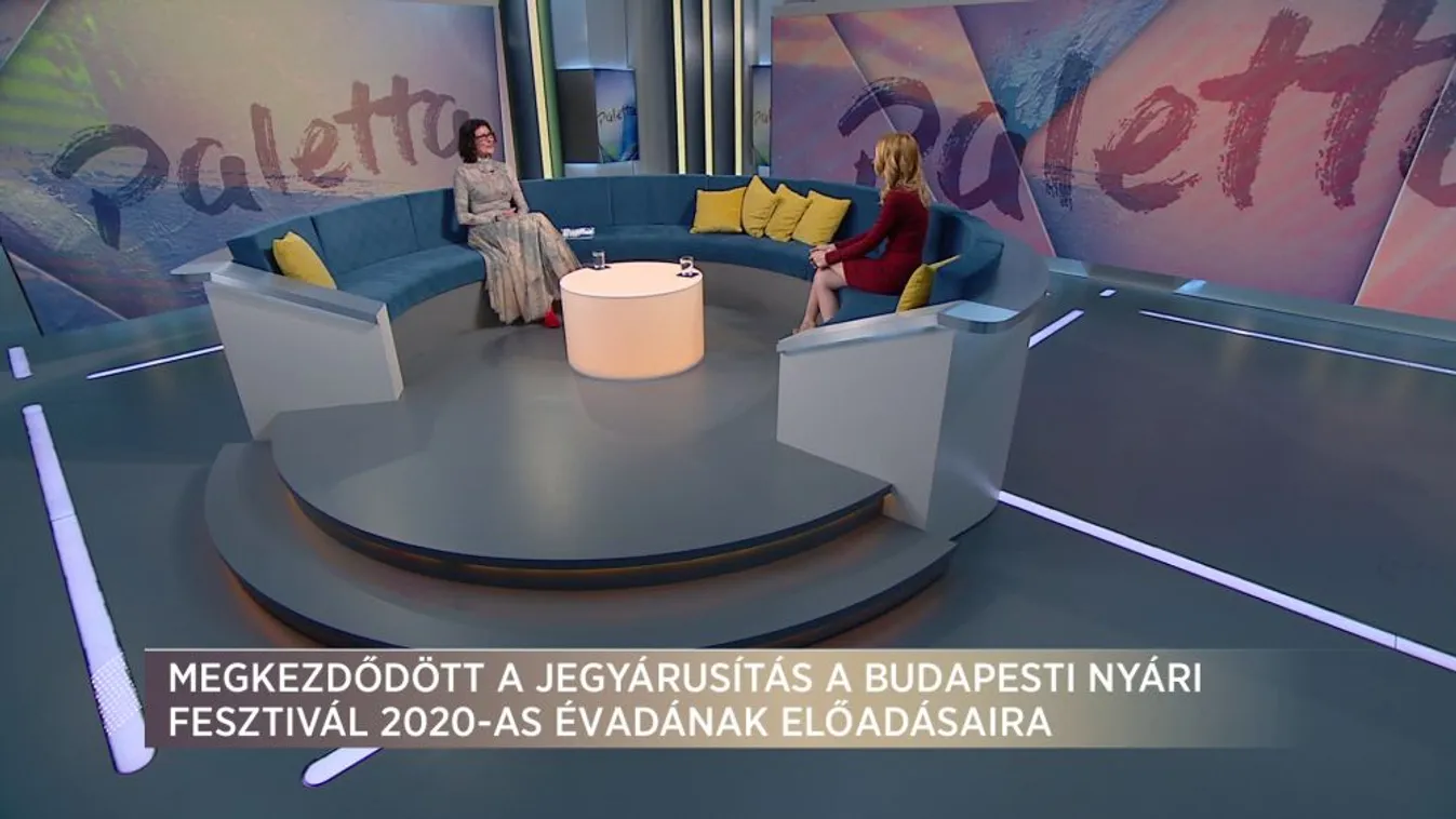 Paletta: Budapesti Nyári Fesztivál 2020