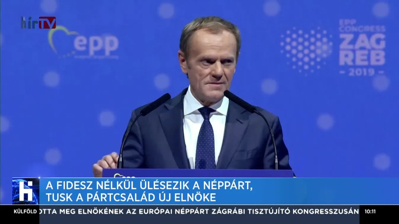 Tusk pártelnökként fenyegetőzött