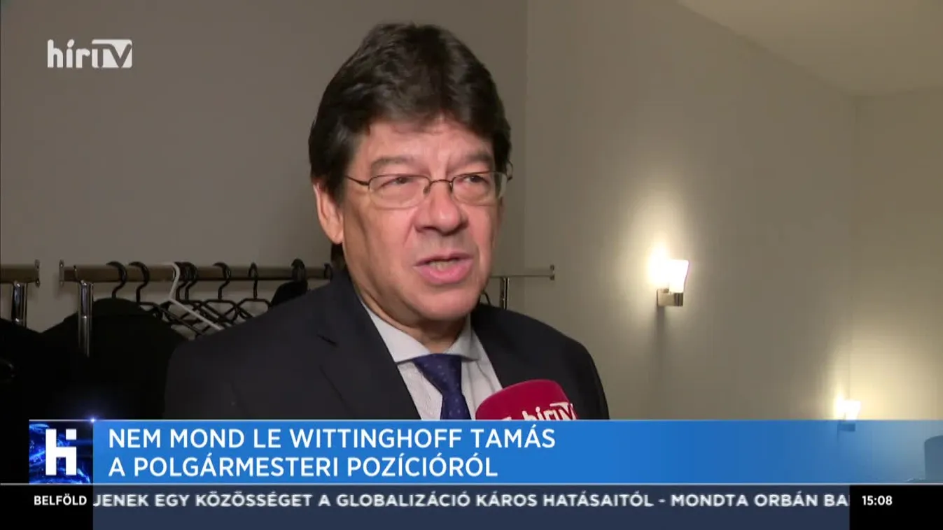 Nem mond le Wittinghoff Tamás a polgármesteri pozícióról