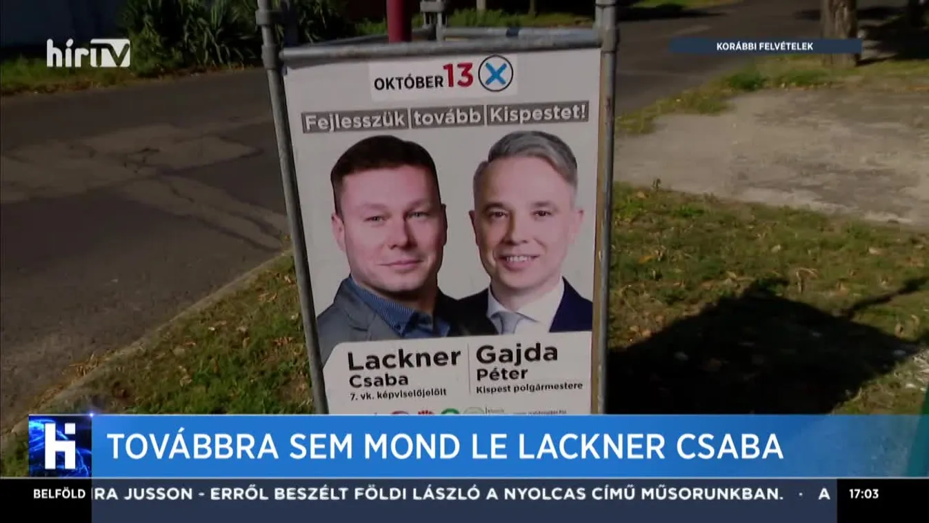 Továbbra sem mond le Lackner Csaba