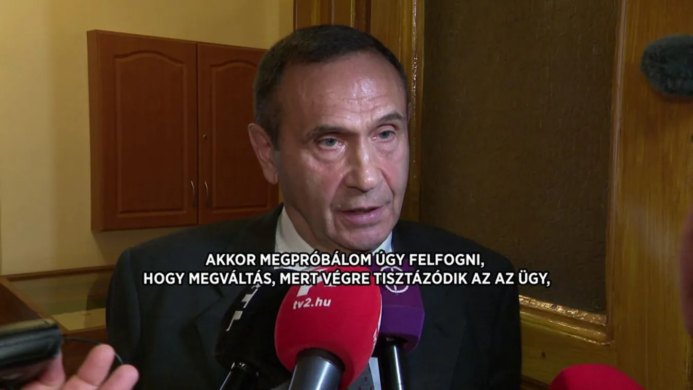 Gyárfás Tamás nyilatkozata az első tárgyalási nap után