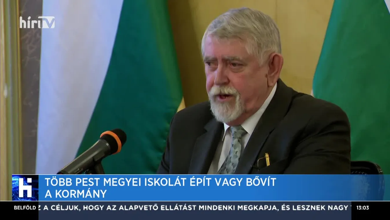 Több Pest megyei iskolát épít vagy bővít a kormány