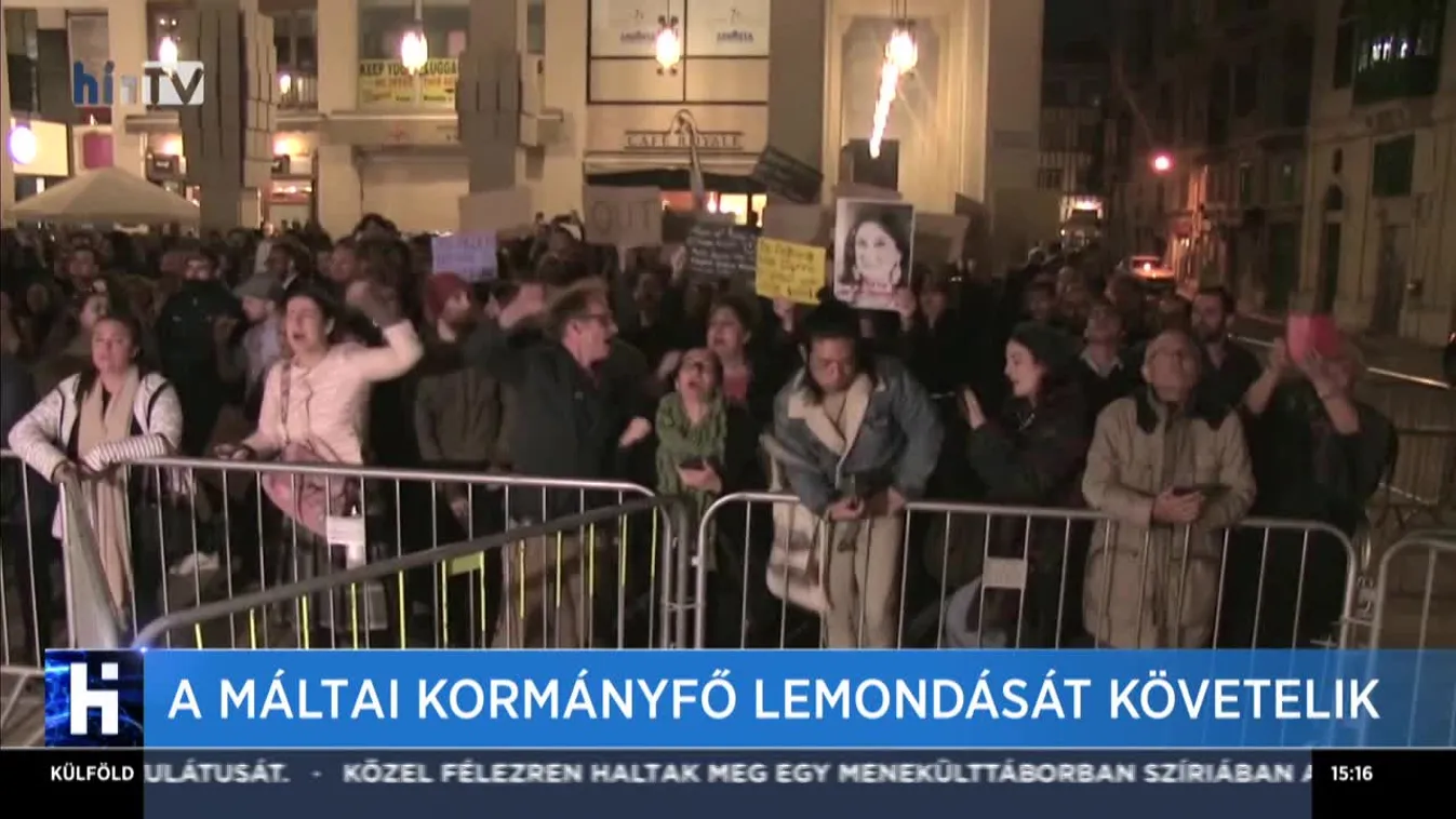 A máltai kormányfő lemondását követelik