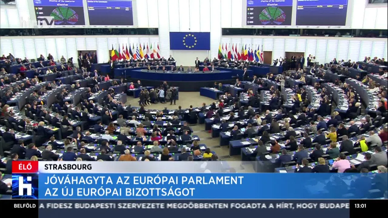 Az EP jóváhagyta az új Európai Bizottságot