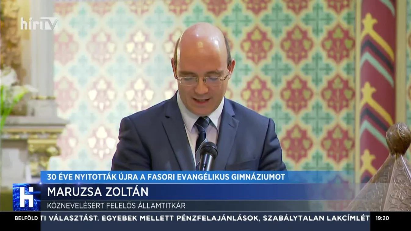 30 éve nyitották újra a Fasori Evangélikus Gimnáziumot