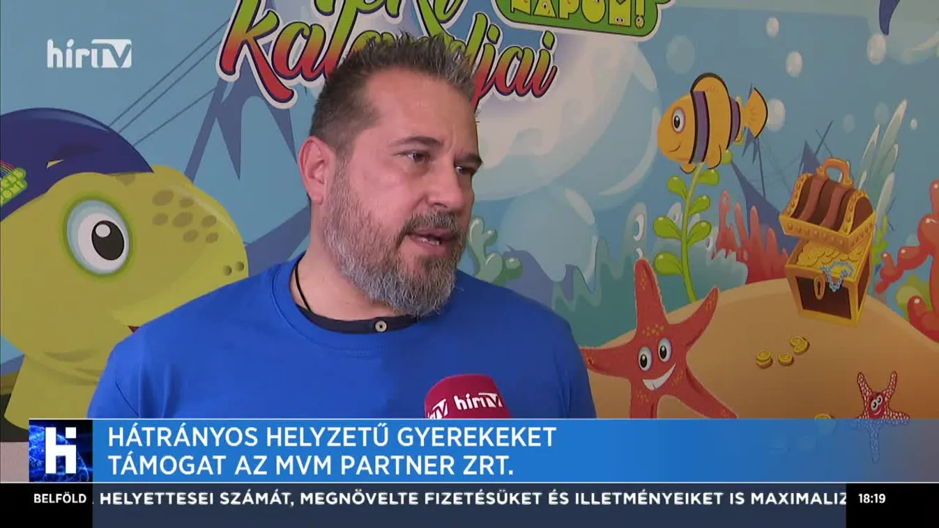 Hátrányos helyzetű gyerekeket támogat az MVM Partner Zrt.