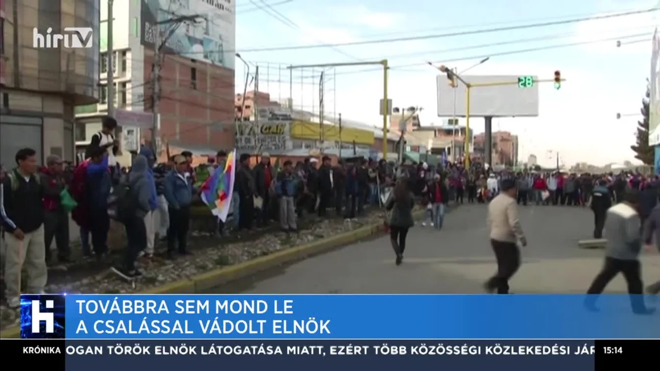 Továbbra sem mond le a csalással vádolt elnök