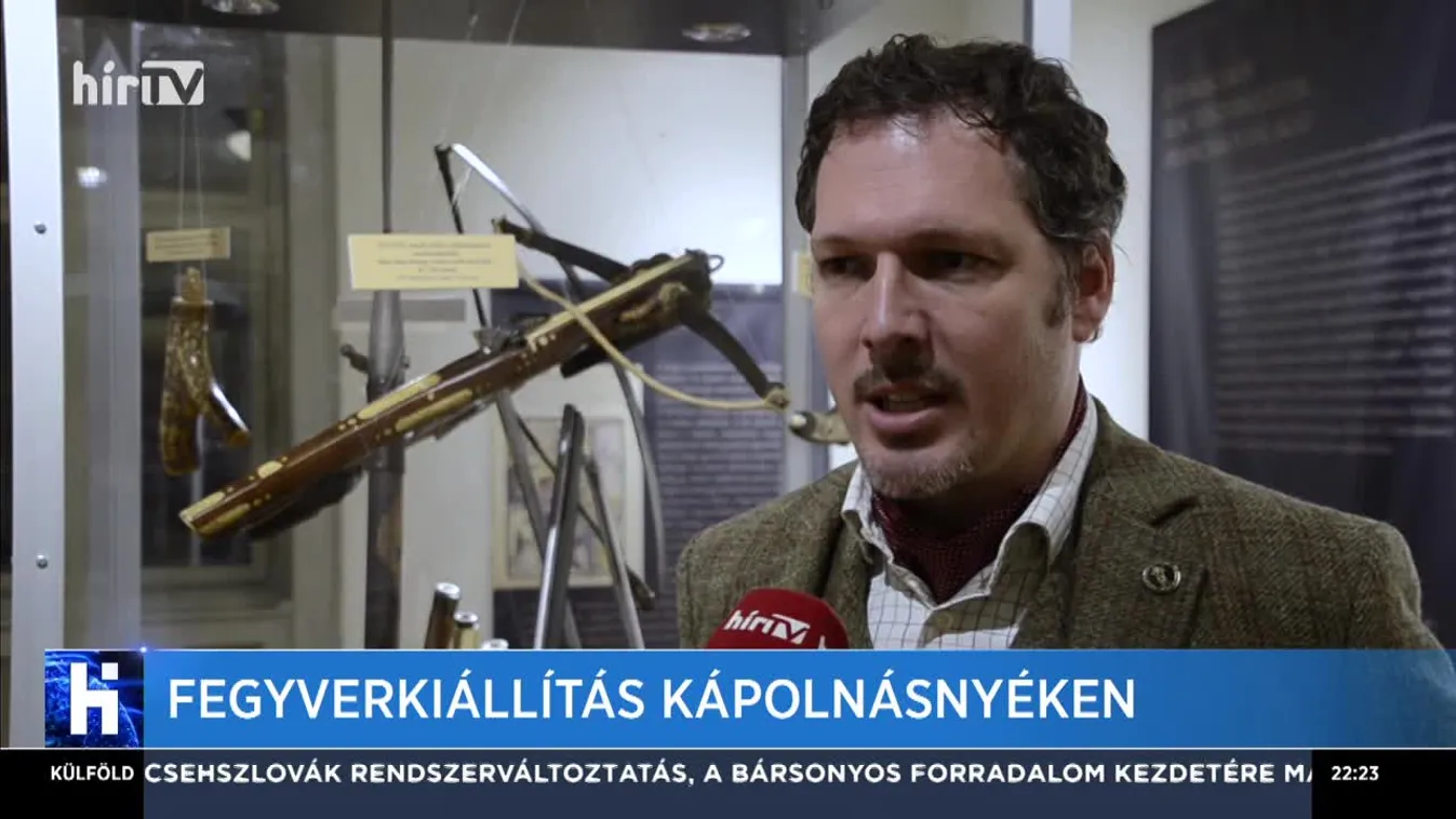 Fegyverkiállítás Kápolnásnyéken