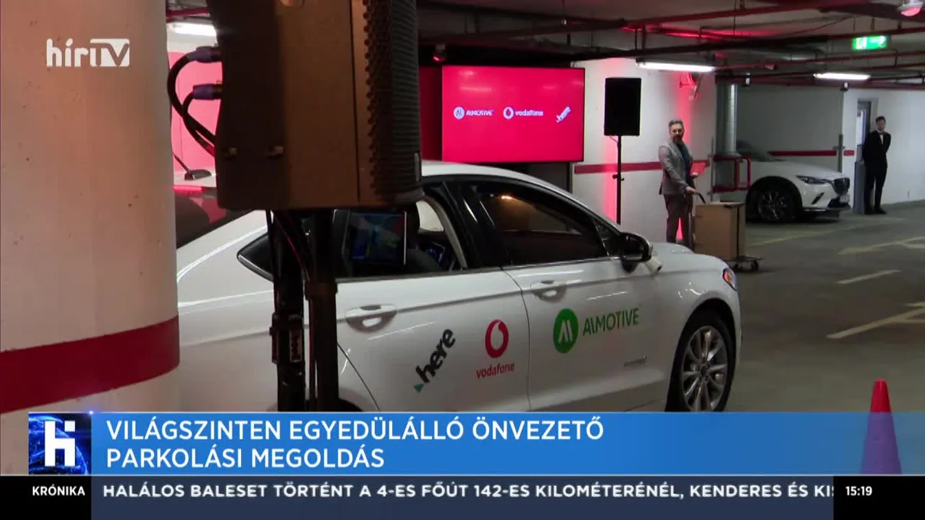 Világszinten egyedülálló önvezető parkolási megoldás