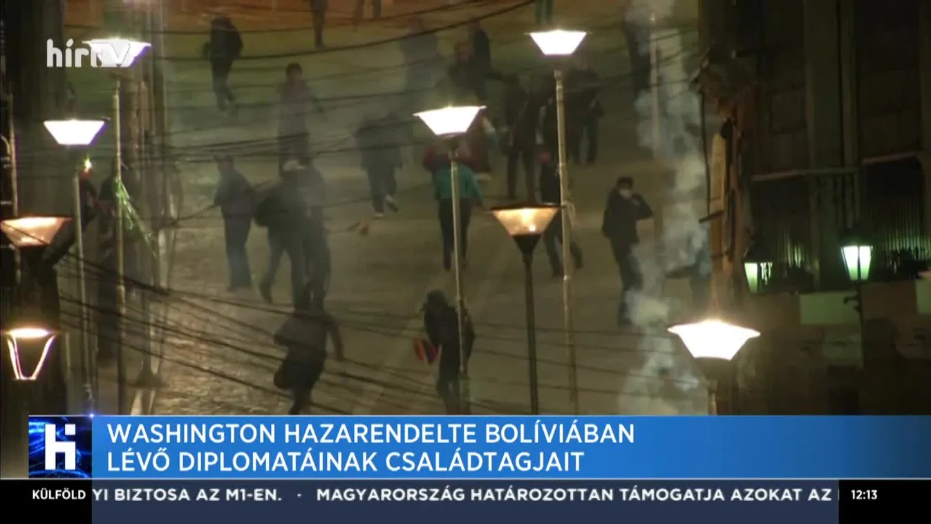 Washington hazarendelte Bolíviában lévő diplomatáinak családtagjait