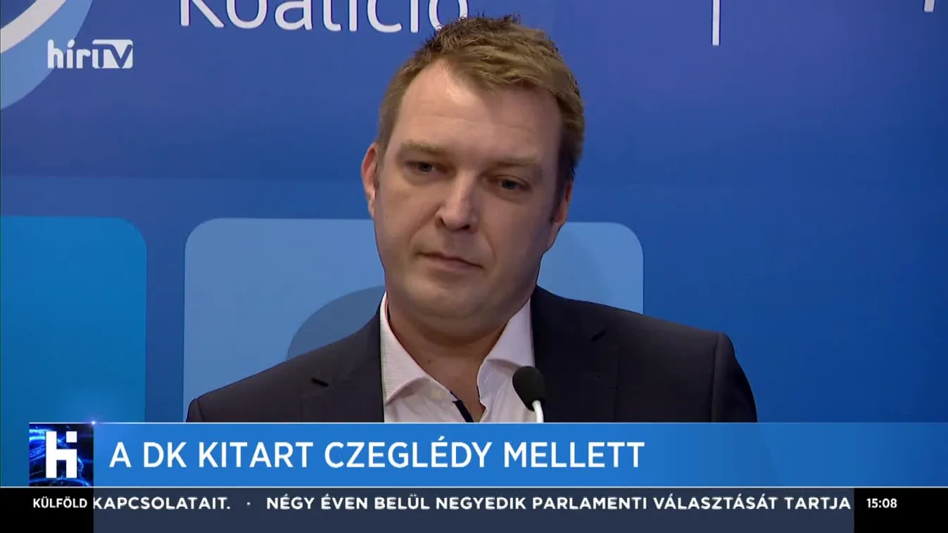 A DK kitart Czeglédy mellett