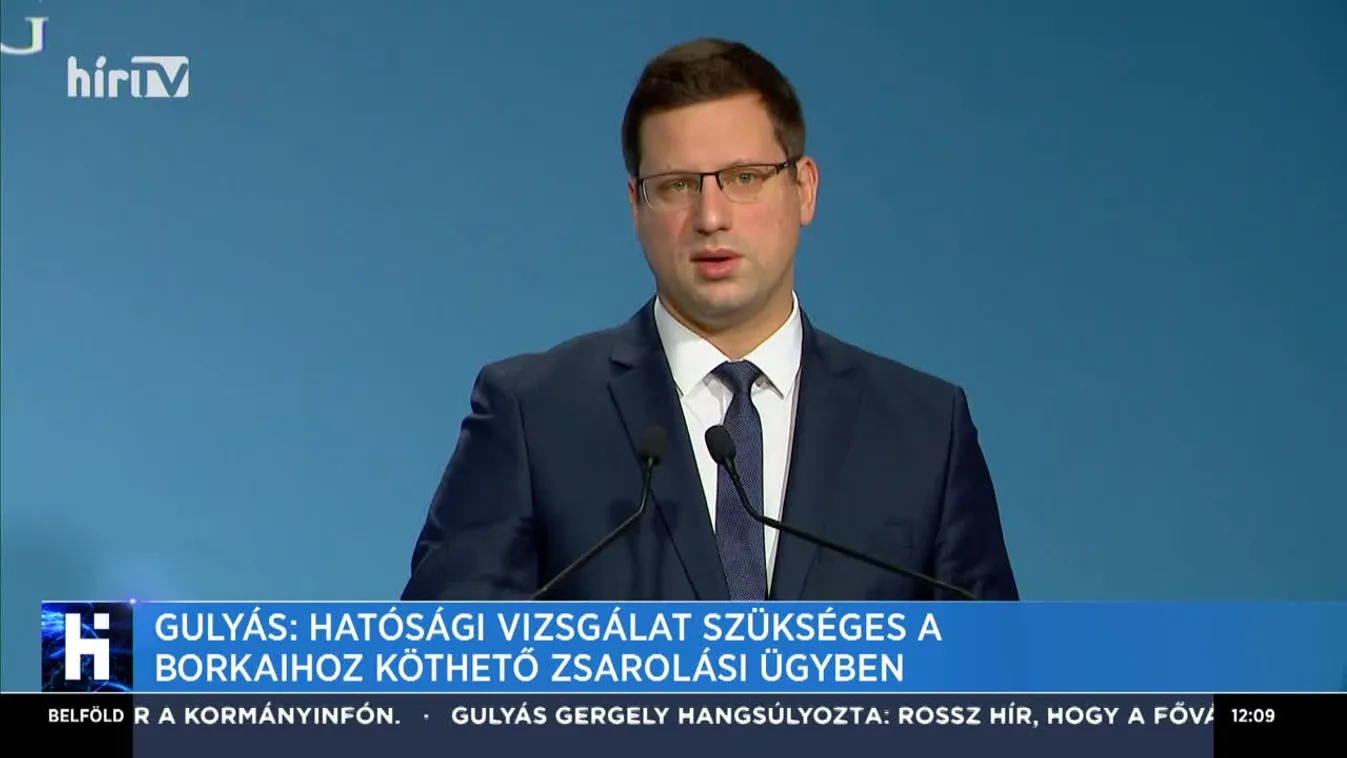 Gulyás: Hatósági vizsgálat szükséges a Borkaihoz köthető zsarolási ügyben