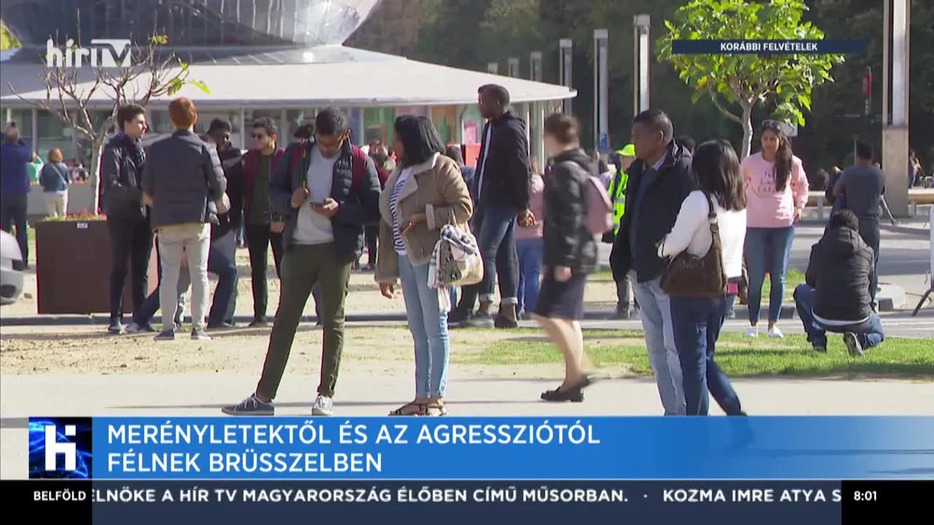 Merényletektől és agressziótól félnek Brüsszelben