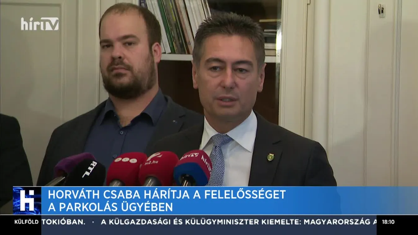 Horváth Csaba hárítja a felelősséget a parkolás ügyében
