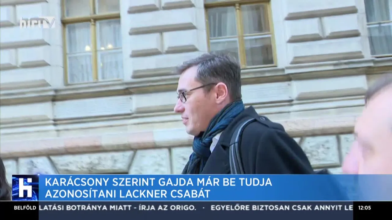 Karácsony szerint Gajda már be tudja azonosítani Lackner Csabát