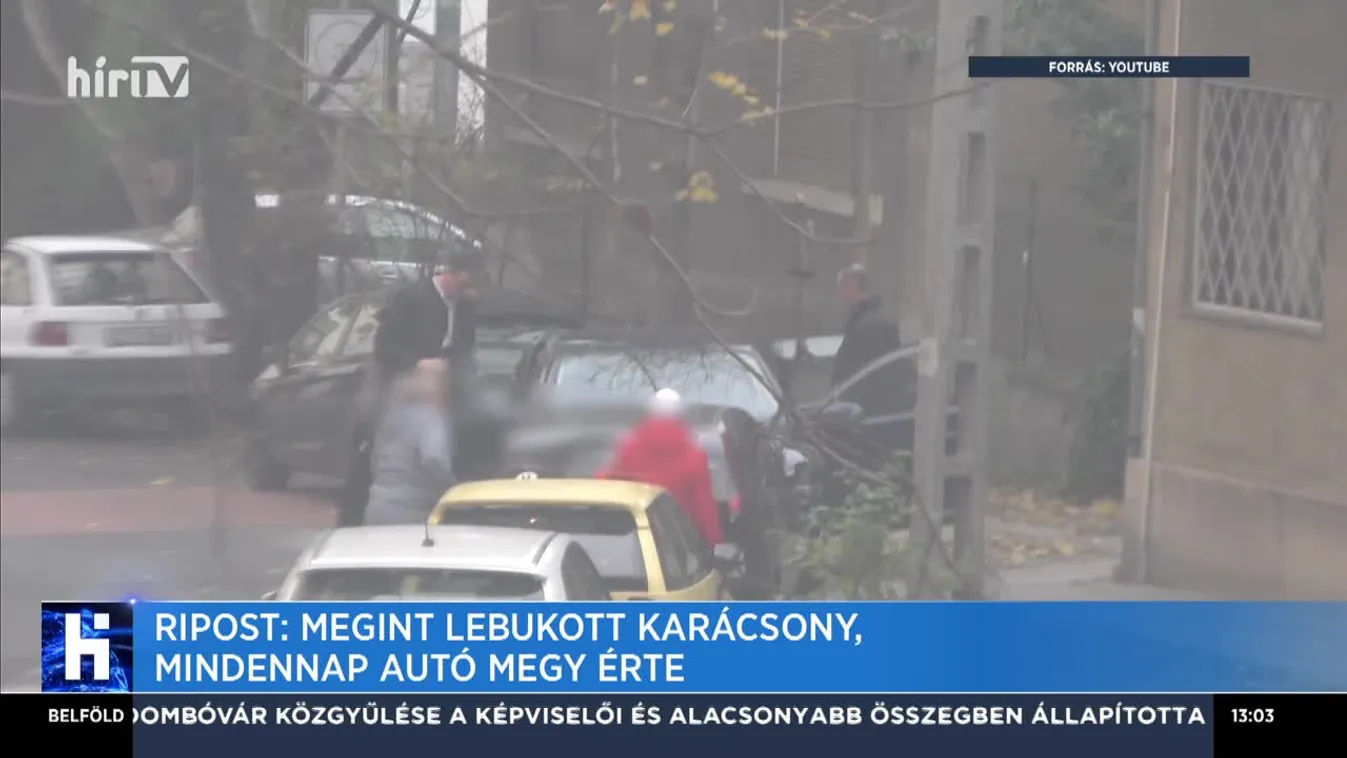 Megint lebukott Karácsony, mindennap autó megy érte