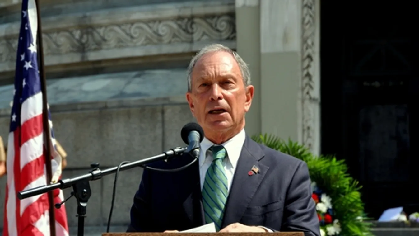 Michael Bloomberg közleményben erősítette meg, hogy indul a 2020-as elnökválasztáson