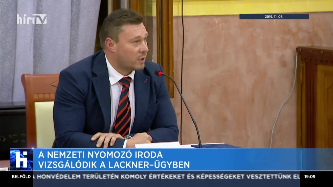 A Nemzeti Nyomozó Iroda vizsgálódik a Lackner-ügyben