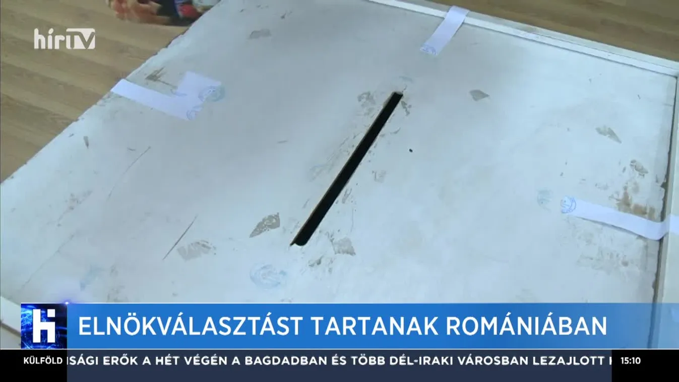 Elnökválasztást tartanak Romániában