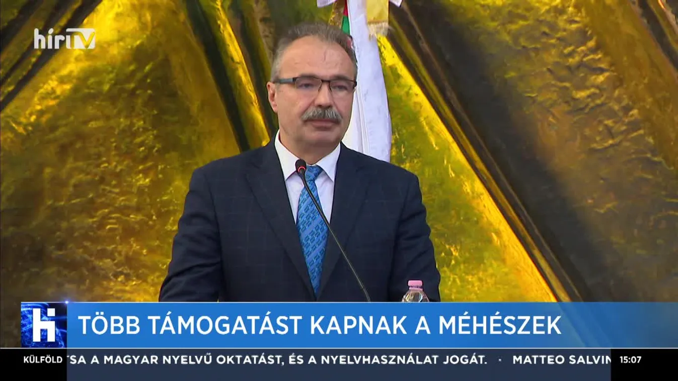 Nagy István: 2020-tól 25 százalékkal több támogatást kapnak a méhészek