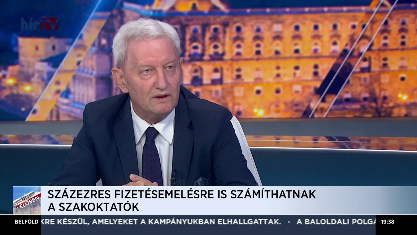Bódis József: Komoly fizetésemelést kaphatnak a szakoktatók