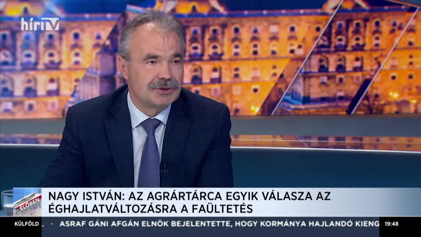 Nagy István: Az agrártárca egyik válasza az éghajlatváltozásra a faültetés