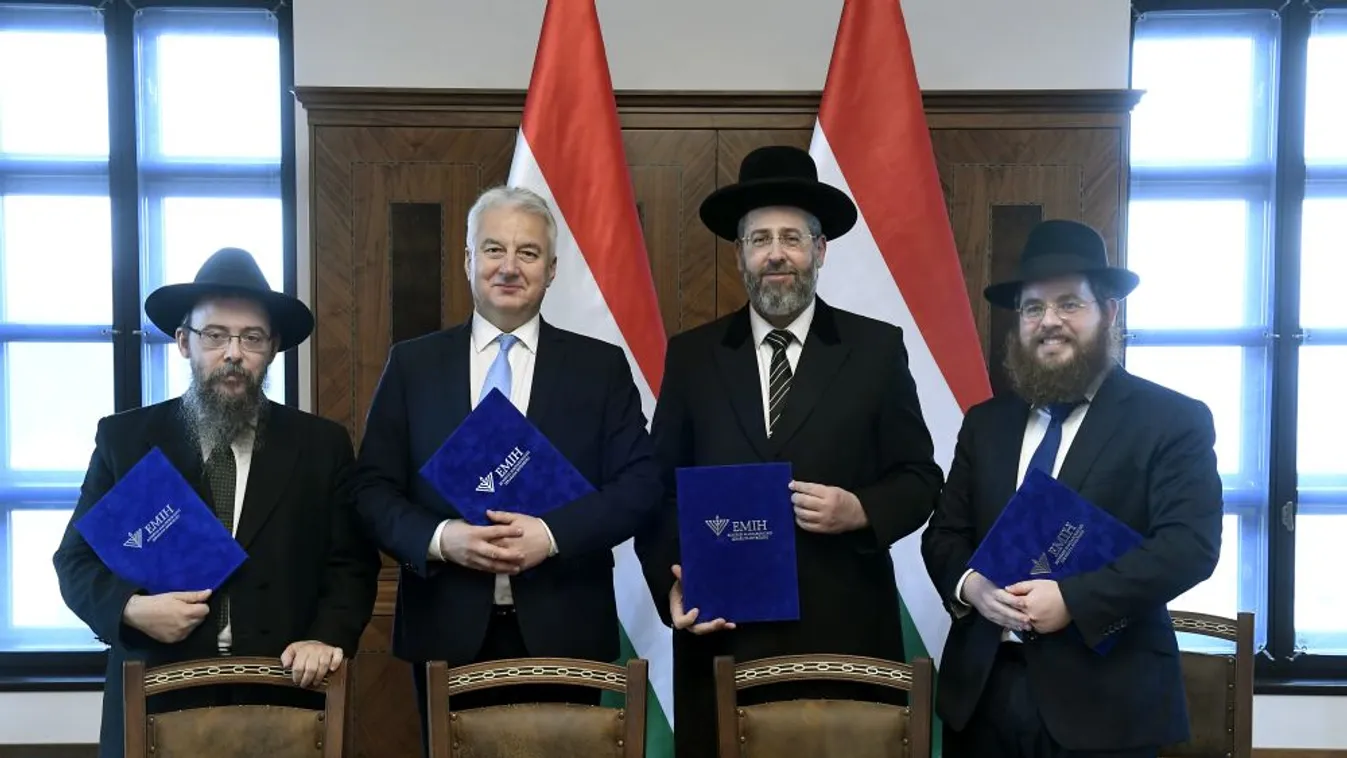 Átfogó megállapodást kötött a kormány az Egységes Magyarországi Izraelita Hitközséggel