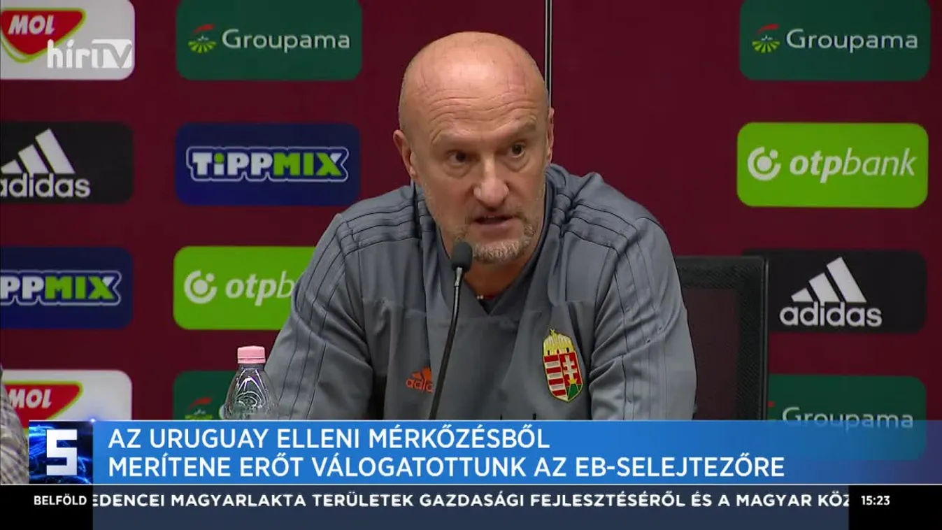 Az Uruguay elleni mérkőzésből merítene erőt válogatottunk az EB-selejtezőre