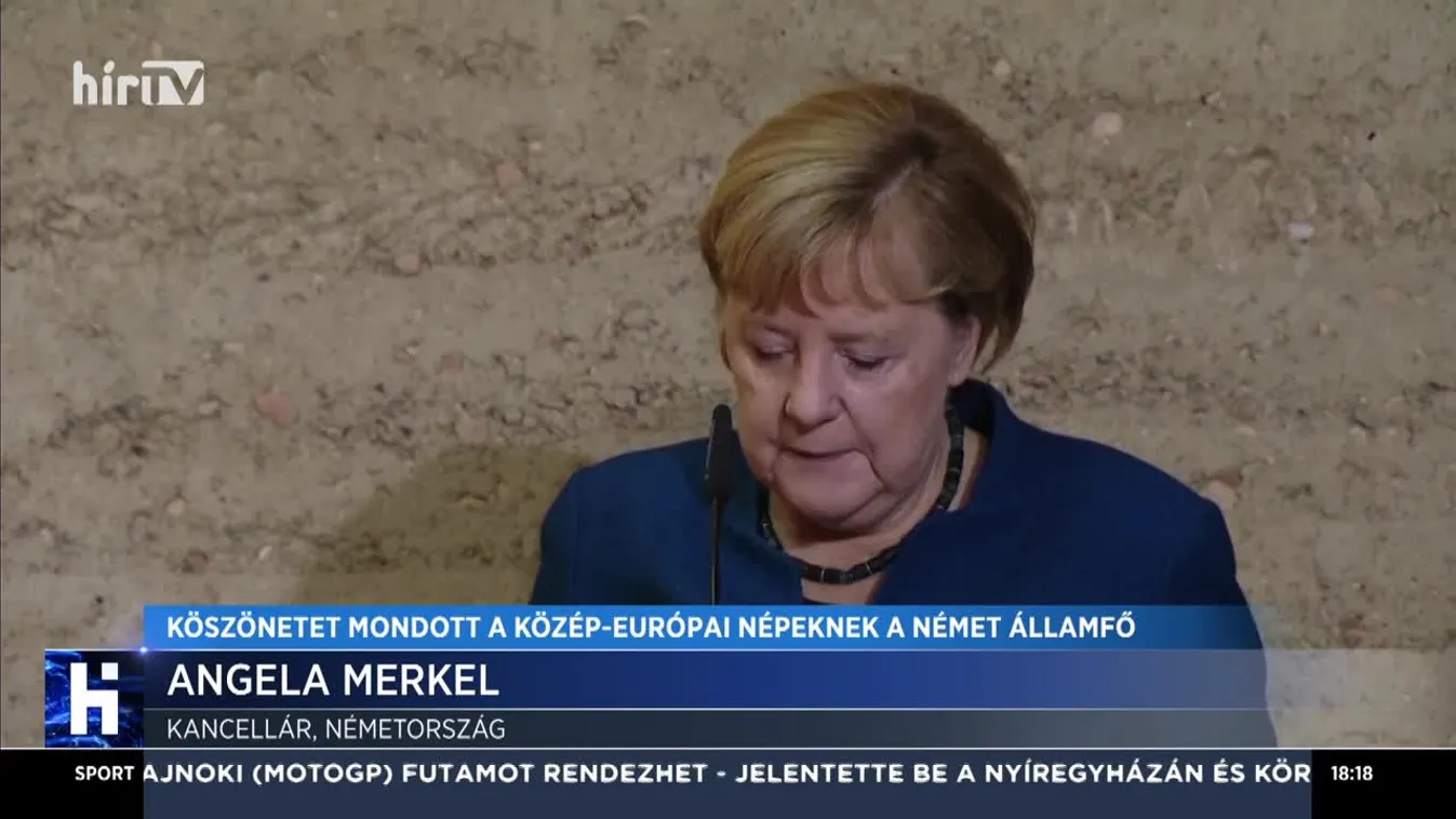 Köszönetet mondott a közép-európai népeknek a német államfő