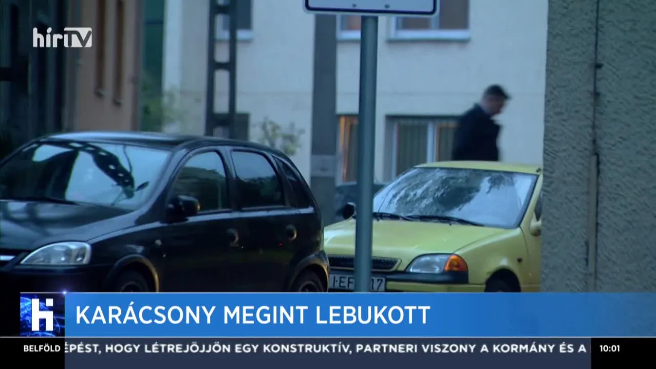 Karácsony megint lebukott