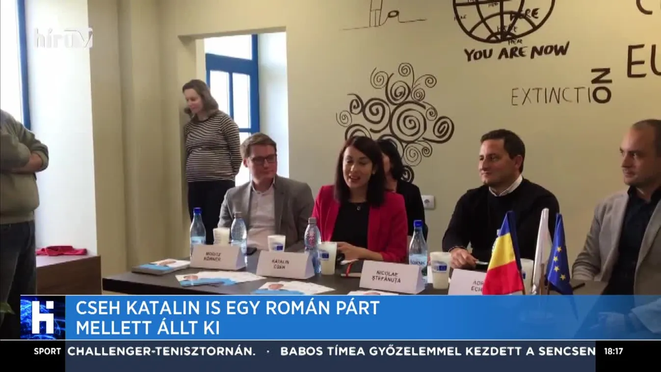 Cseh Katalin is egy román párt mellett állt ki