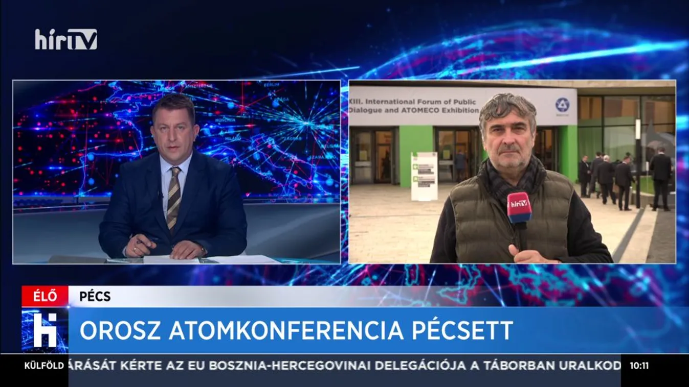 Orosz atomkonferencia Pécsett