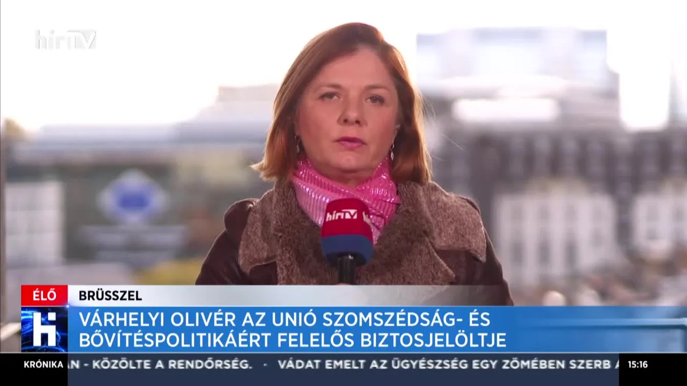 Várhelyi Olivér az Unió szomszédság- és bővítéspolitikáért felelős biztosjelöltje