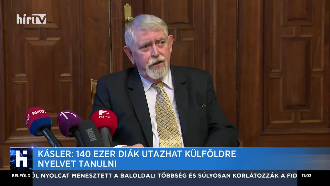 Kásler: elindult a fiatalok külföldi nyelvtanulási programjának hivatalos honlapja