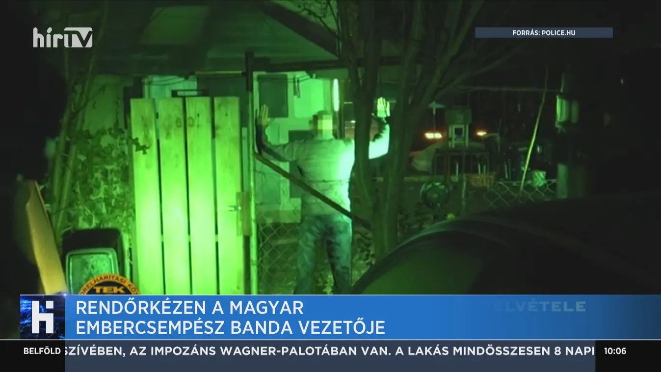 Rendőrkézen a magyar embercsempész banda vezetője