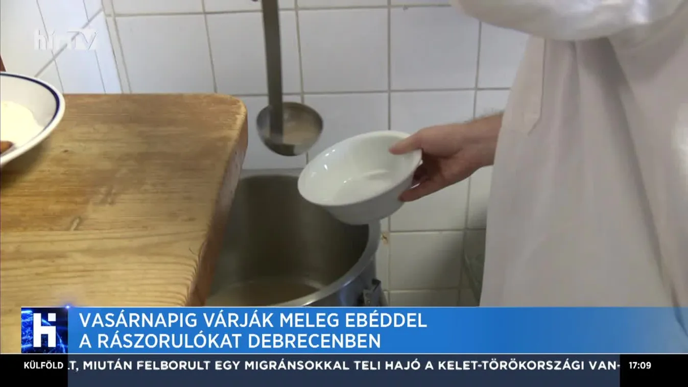 Vasárnapig várják meleg ebéddel a rászorulókat Debrecenben