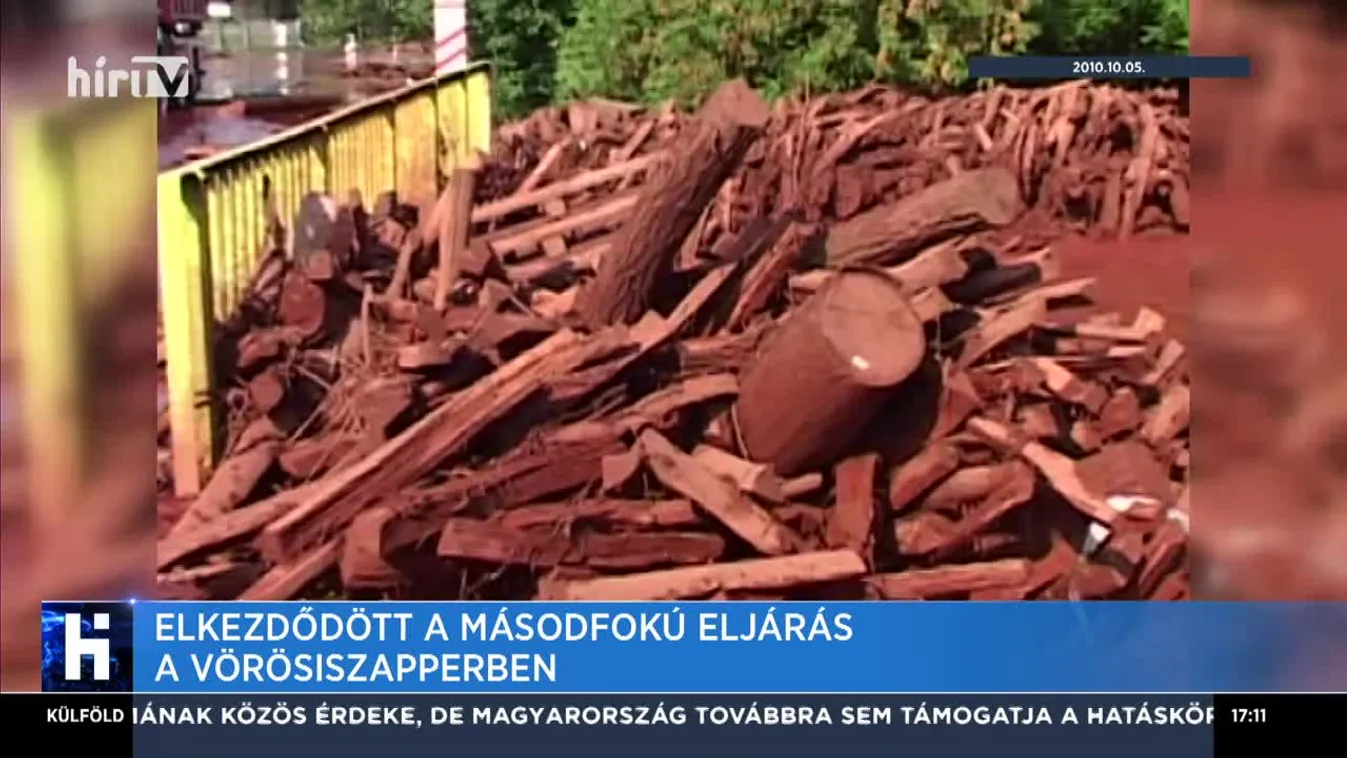 Elkezdődött a másodfokú eljárás a vörösiszapperben