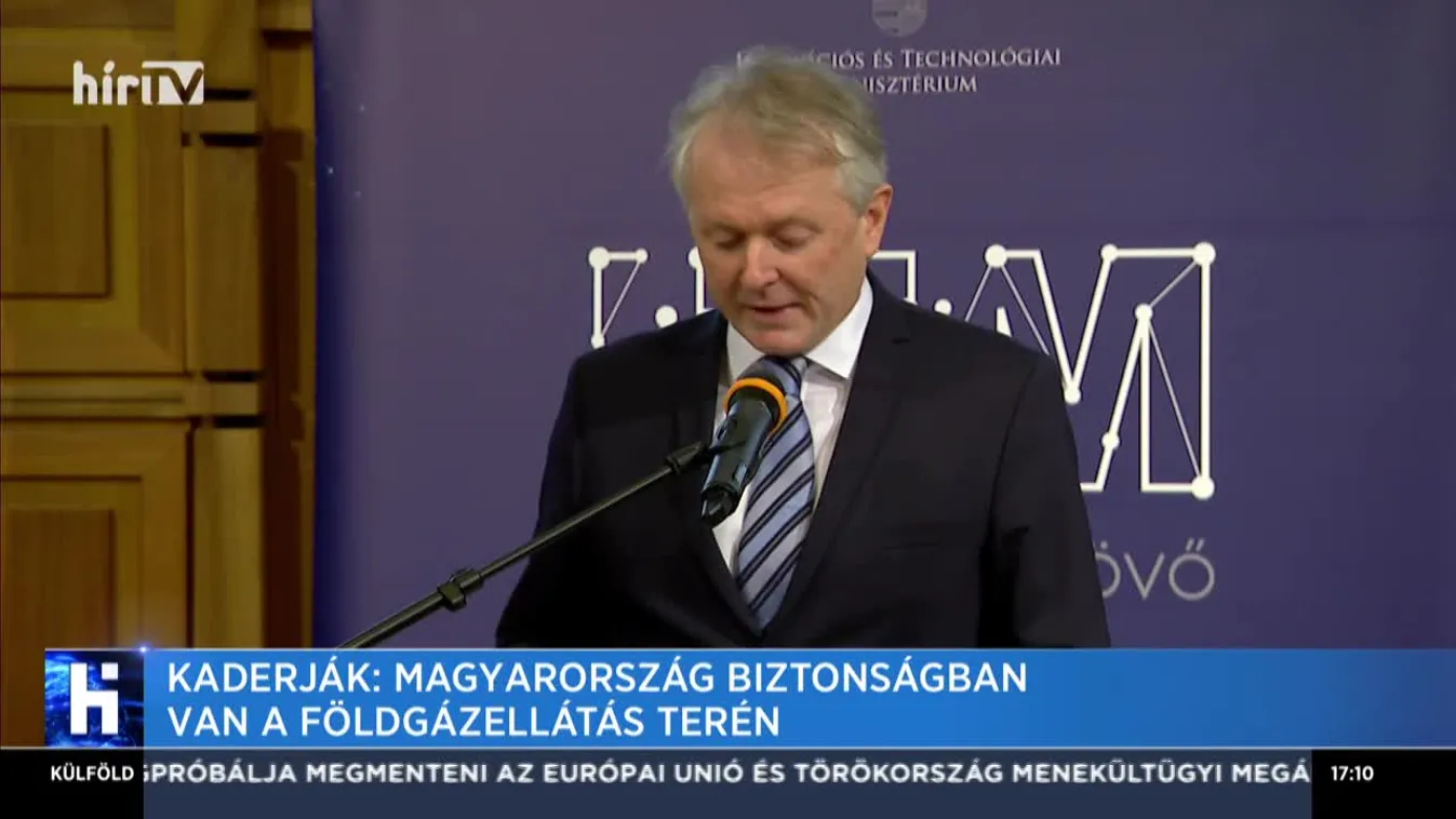 ITM: A belföldi gáztározók tele vannak, az ellátás biztosított a téli hónapokra