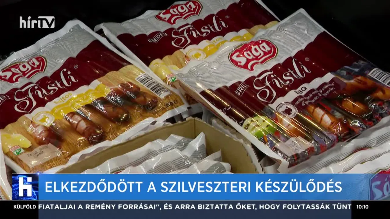 Elkezdődött a szilveszteri készülődés